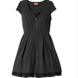 Kirna Zabete for Target Ponte Zip Front Dress Gray